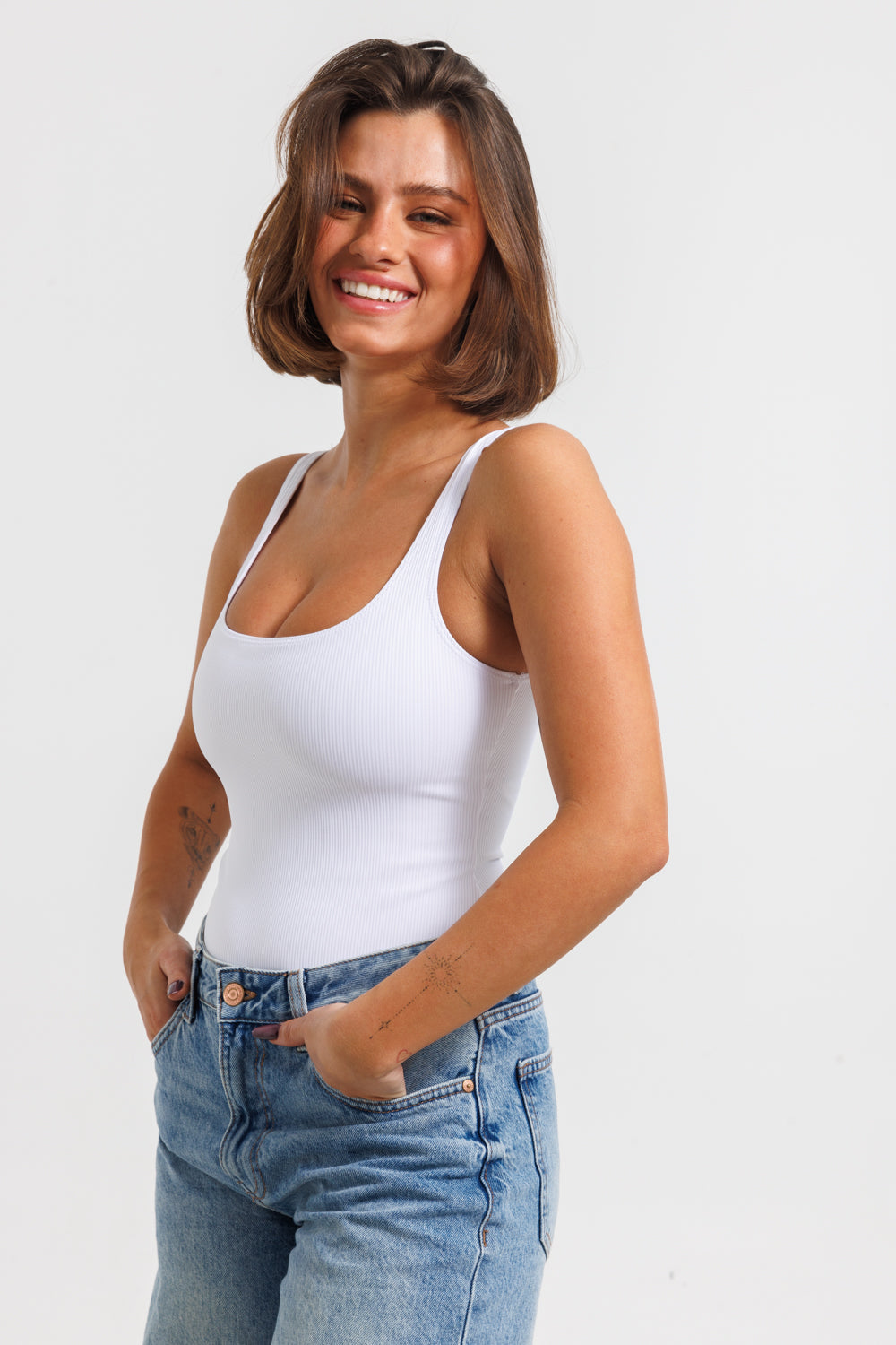 Bodysuit - Kendall white