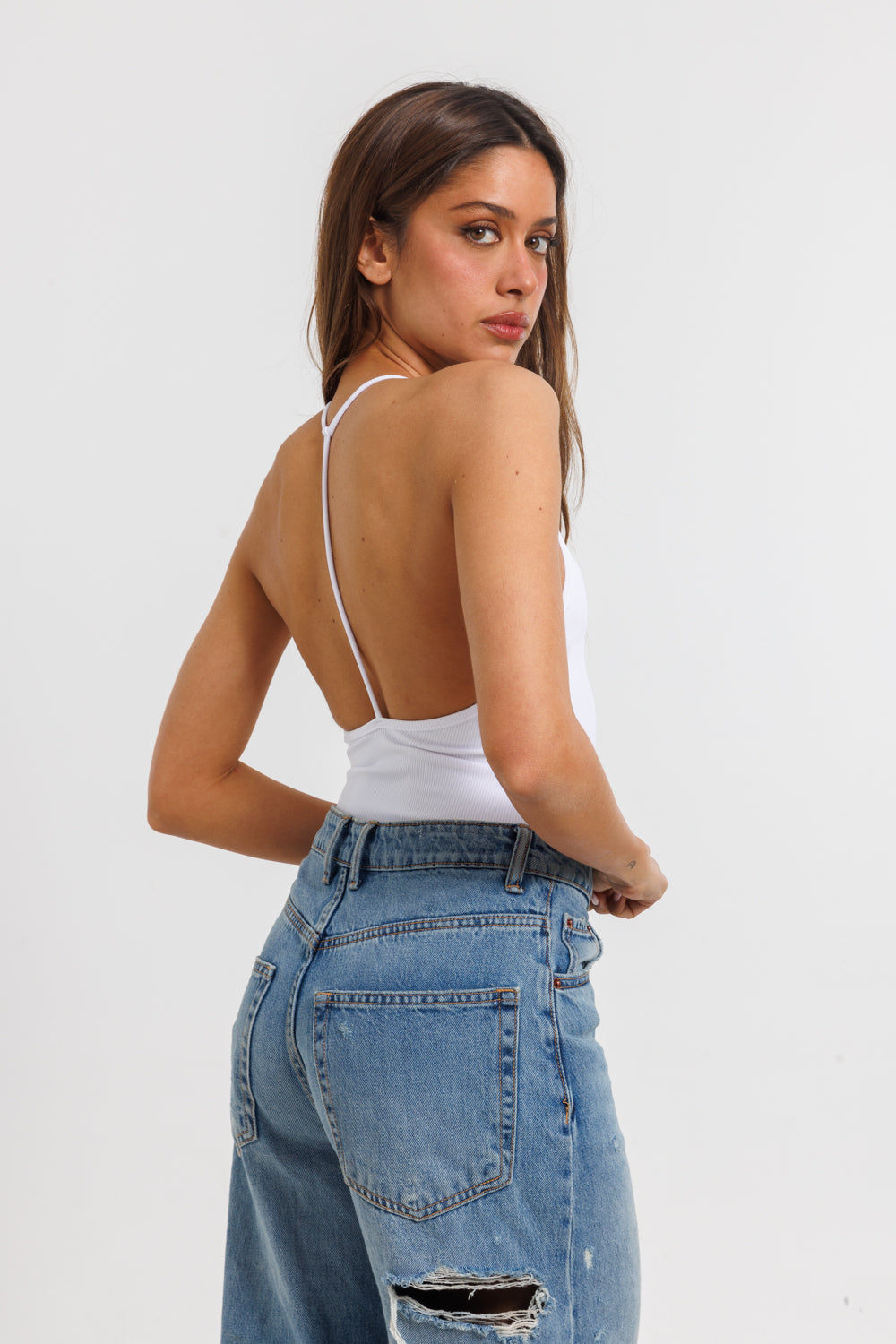 Bodysuit - Kim white