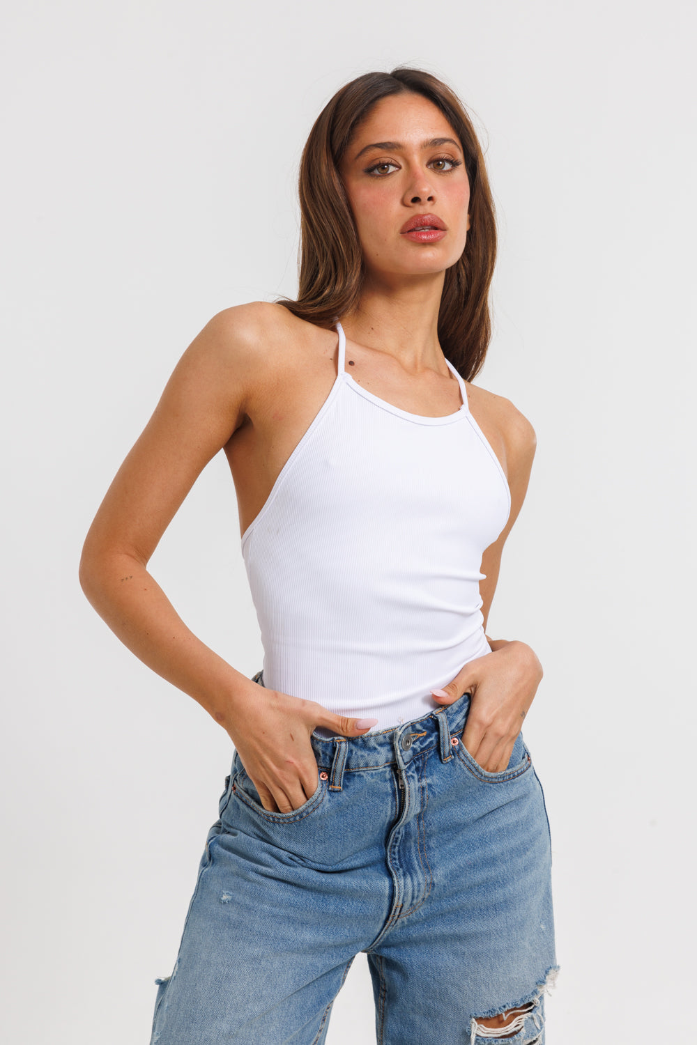 Bodysuit - Kim white